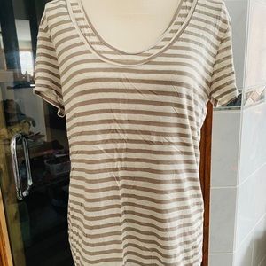 Banana Republic Large - 2 layer Tshirt/Tank NWT